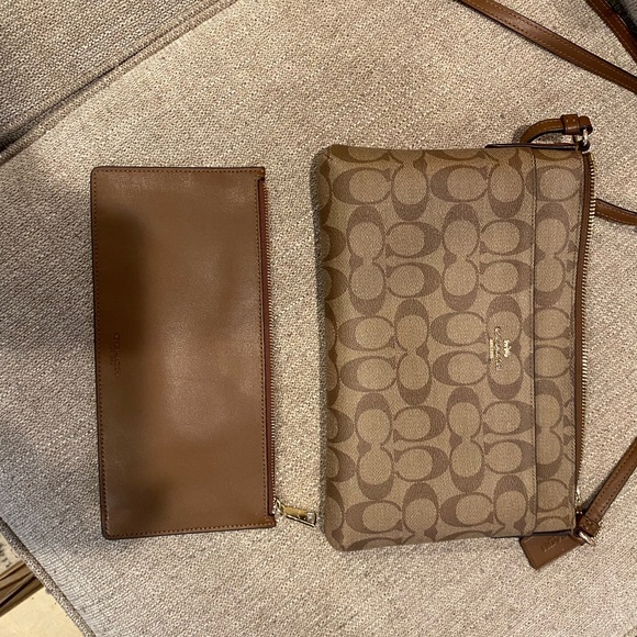 NEW** Coach satchel w/ wallet insert - Picture 5 of 7